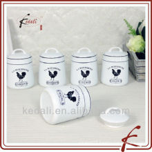 Hot sale ceramic canisters wholesale